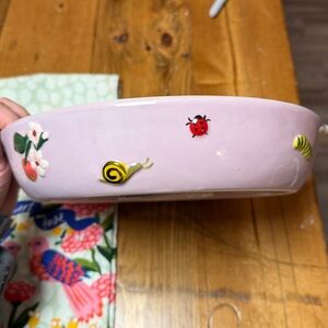 Anthropologie Faye Pie Dish